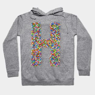 Sweet sprinkles - letter H Hoodie